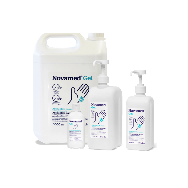 NOVAMED GEL DESINFECTANTE MANOS 1000ML C/VAL