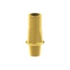 Base Cr-Co con Calcinable Antirrotatorio compatible con Zimmer® Screw Vent® Hexagono Interno