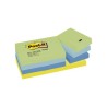 BLOC DE NOTAS ADHESIVAS POST-IT GAMA COLORES FANTASIA 38X51MM