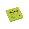 BLOC DE NOTAS ADHESIVAS POST-IT NEON 76X76MM VERDE