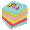 BLOC DE NOTAS ADHESIVAS POST-IT SUPER STICKY COLORES MIAMI 47,6X47,6MM