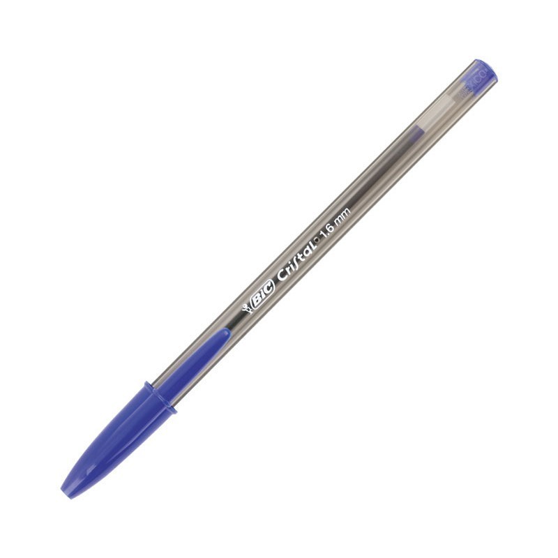 BOLIGRAFO BIC CRISTAL LARGE AZUL