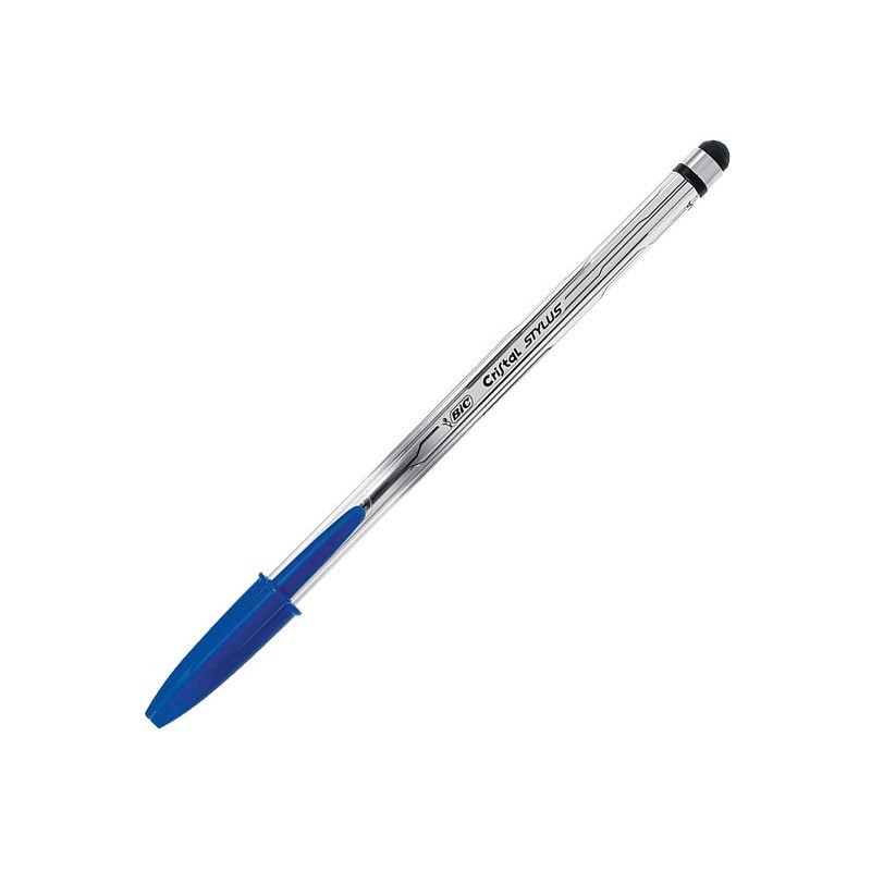 BOLIGRAFO BIC CRISTAL STYLUS
 AZUL