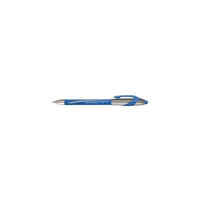 BOLIGRAFO RETRACTIL PAPER MATE FLEXGRIP ELITE AZUL