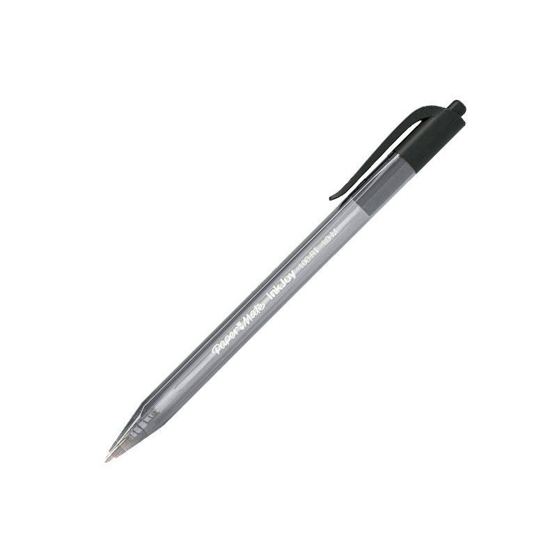 BOLIGRAFO RETRACTIL PAPER MATE INKJOY 100RT NEGRO