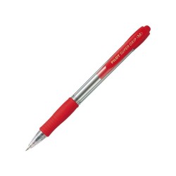 BOLIGRAFO RETRACTIL PILOT SUPER GRIP ROJO