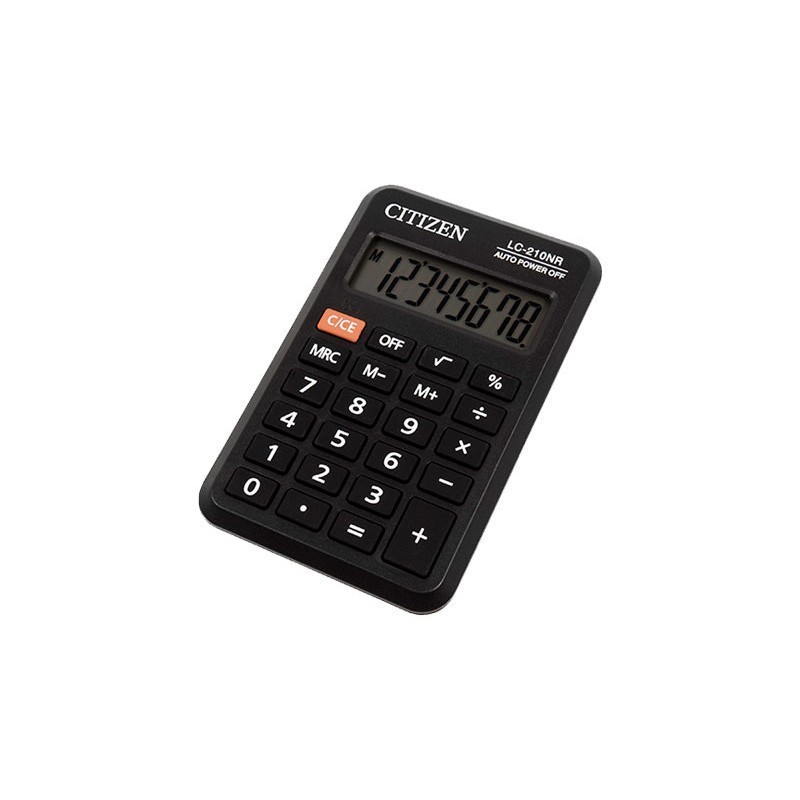 CALCULADORA DE BOLSILLO 8 DIGITOS CITIZEN LC-210N