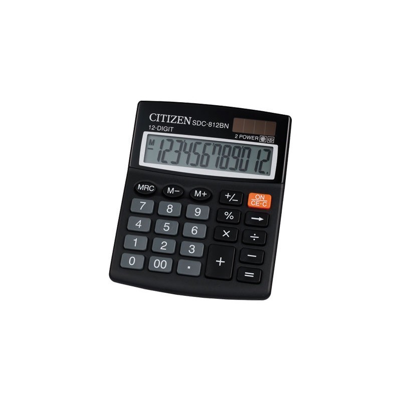 CALCULADORA DE SOBREMESA 12 DIGITOS CITIZEN SDC-812BN