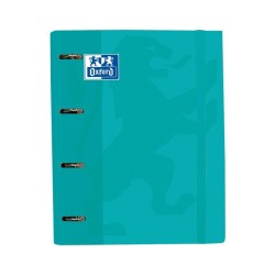 CARPETA CON ANILLAS A4+ CON RECAMBIO OXFORD EUROPEAN BINDER ICE MINT