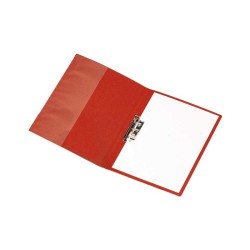 CARPETA DE CONGRESOS CON CLIP LATERAL Y TAPA ESSELTE ROJO