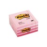 CUBO DE NOTAS ADHESIVAS POST-IT PASTEL ROSA