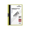 DOSSIER CON CLIP METALICO A4 30 HOJAS DURABLE DURACLIP VERDE OSCURO