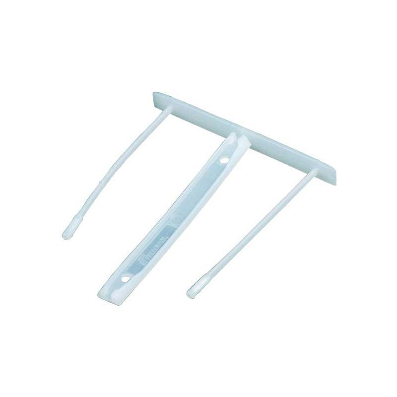 ENCUADERNADOR FASTENER DE PLASTICO FELLOWES BANKERS BOX CLIP BLANCO 80MM