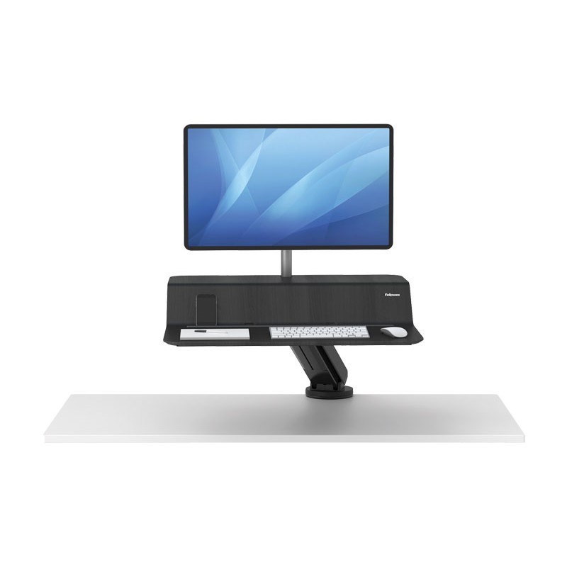 ESTACION DE TRABAJO SIT & STAND FELLOWES LOTUS RT 1 MONITOR NEGRO