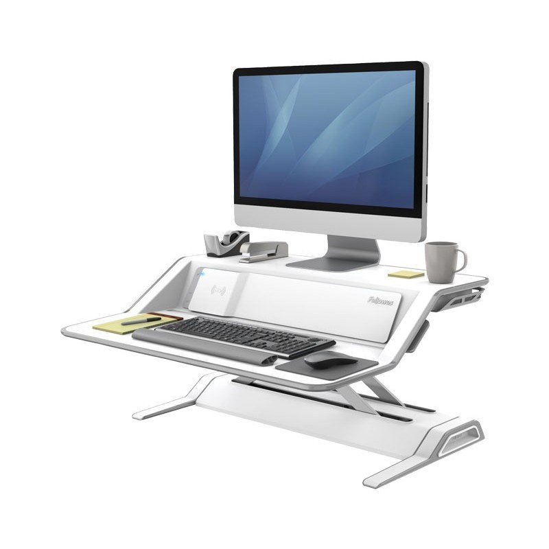 ESTACION DE TRABAJO SIT-STAND LOTUS DX BLANCO