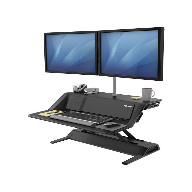 ESTACION DE TRABAJO SIT-STAND LOTUS DX NEGRO