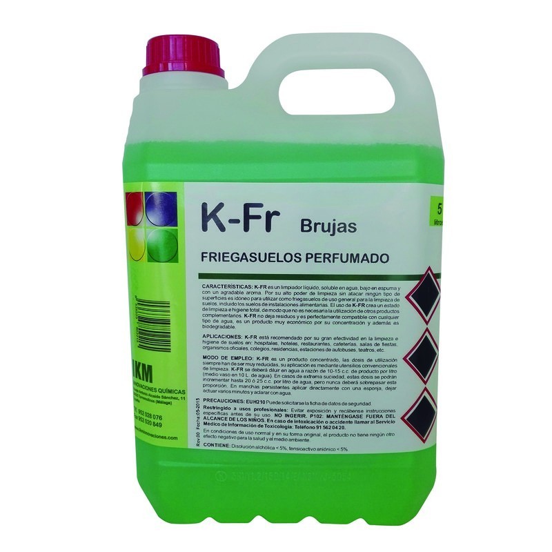 FRIEGASUELOS FLORAL K-FR BRUJAS 5 LITROS