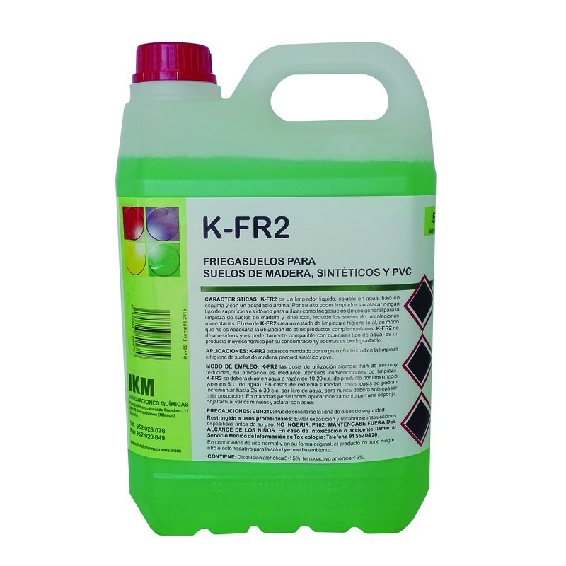 FRIEGASUELOS PARA MADERA SINTETICA Y PVC K-FR2 5 LITROS