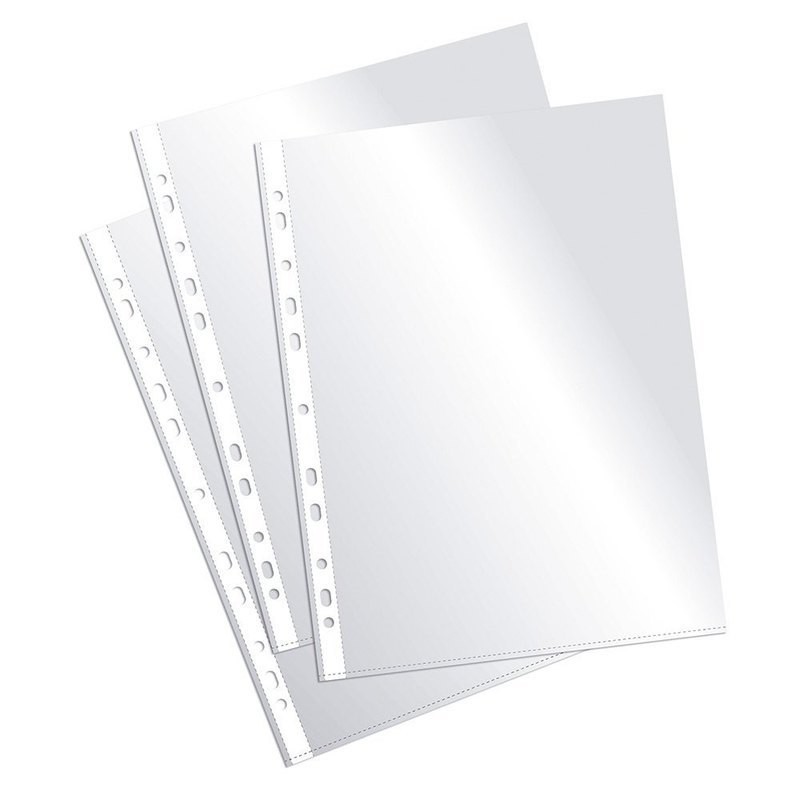 FUNDAS CATALOGO MULTITALADRO POLIPROPILENO CRISTAL A-SERIES
 FOLIO 75 MICRAS 16 TALADROS