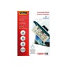 FUNDAS PARA PLASTIFICAR 125 MICRAS BRILLO FELLOWES CAPTURE A4