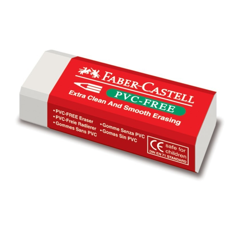 GOMA DE BORRAR SIN PVC FABER-CASTELL