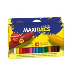 LAPICES DE CERA DE COLORES ALPINO MAXIDACS