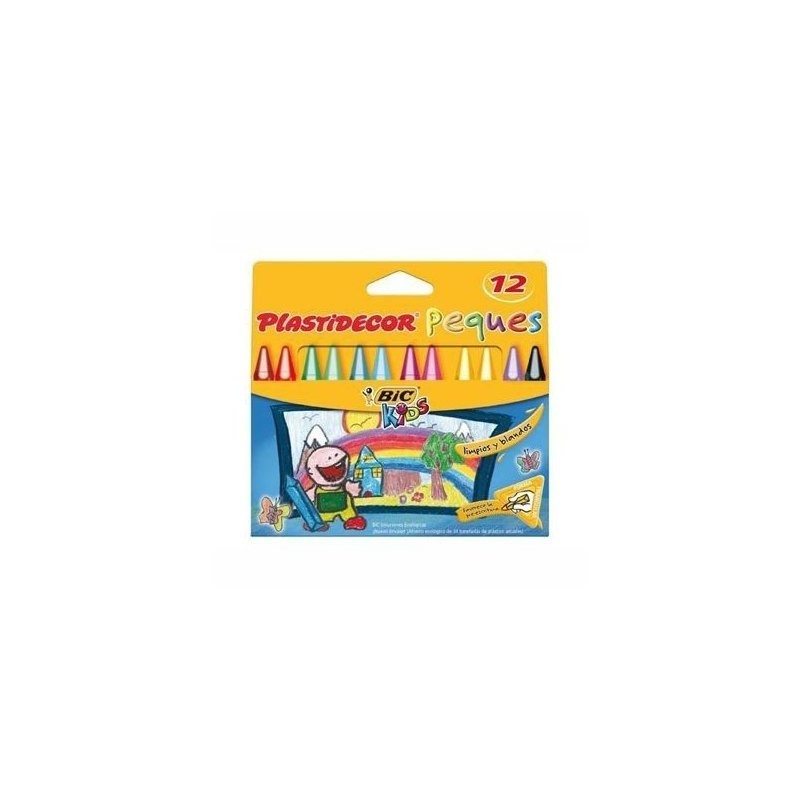 LAPICES DE CERA PLASTIDECOR PEQUES