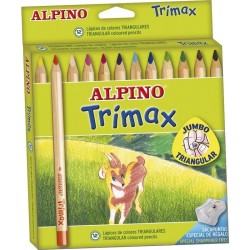 LAPICES DE COLORES ALPINO TRIMAX