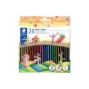 LAPICES DE COLORES STAEDTLER NORIS COLOUR CAJA DE 24