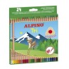 LAPICES DE COLORES TRIANGULARES ALPINO TRI CAJA DE 24