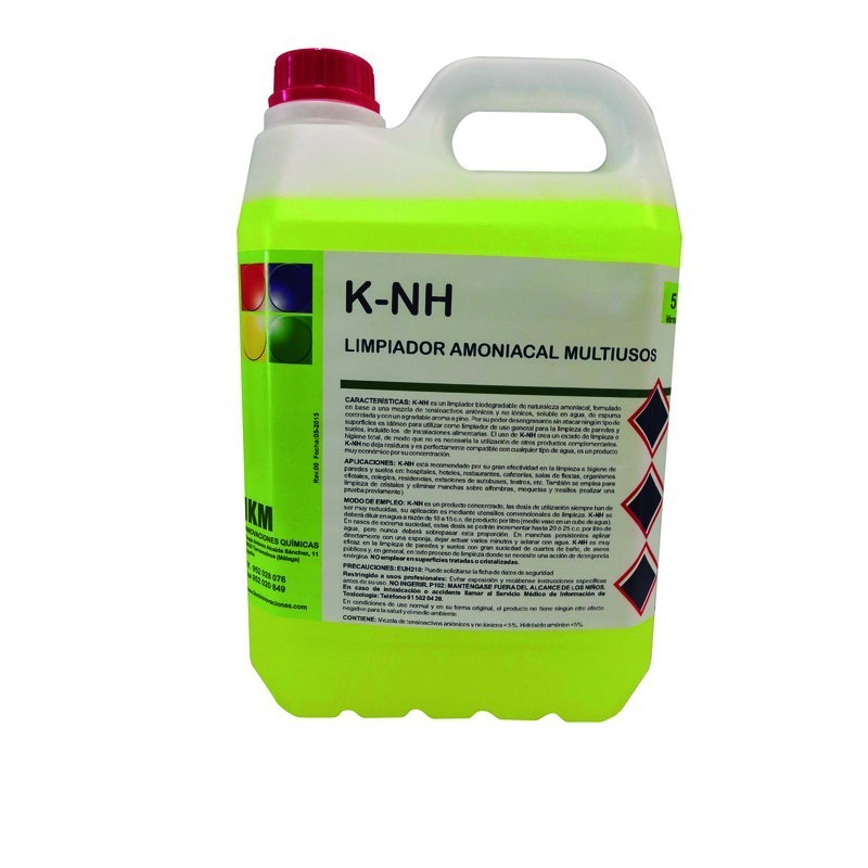 LIMPIADOR AMONIACAL K-NH 1 LITRO