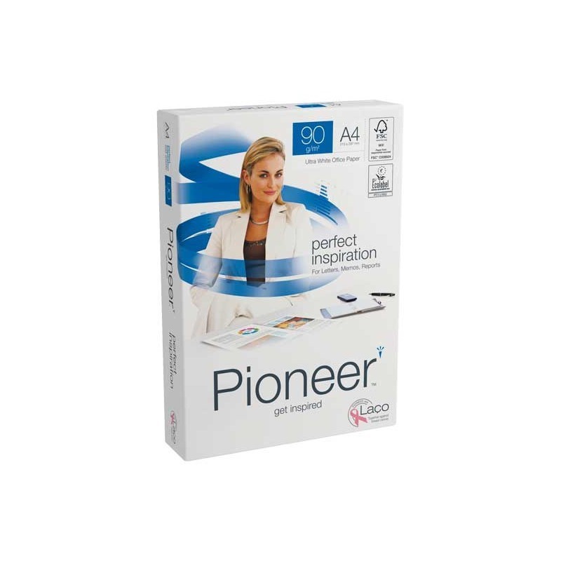 PAPEL FOTOCOPIADORA MULTIFUNCION PREMIUM 90G PIONEER A4 297X210MM