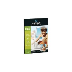 PAPEL FOTOGRAFICO BRILLANTE CANSON EVERYDAY A4 180G.