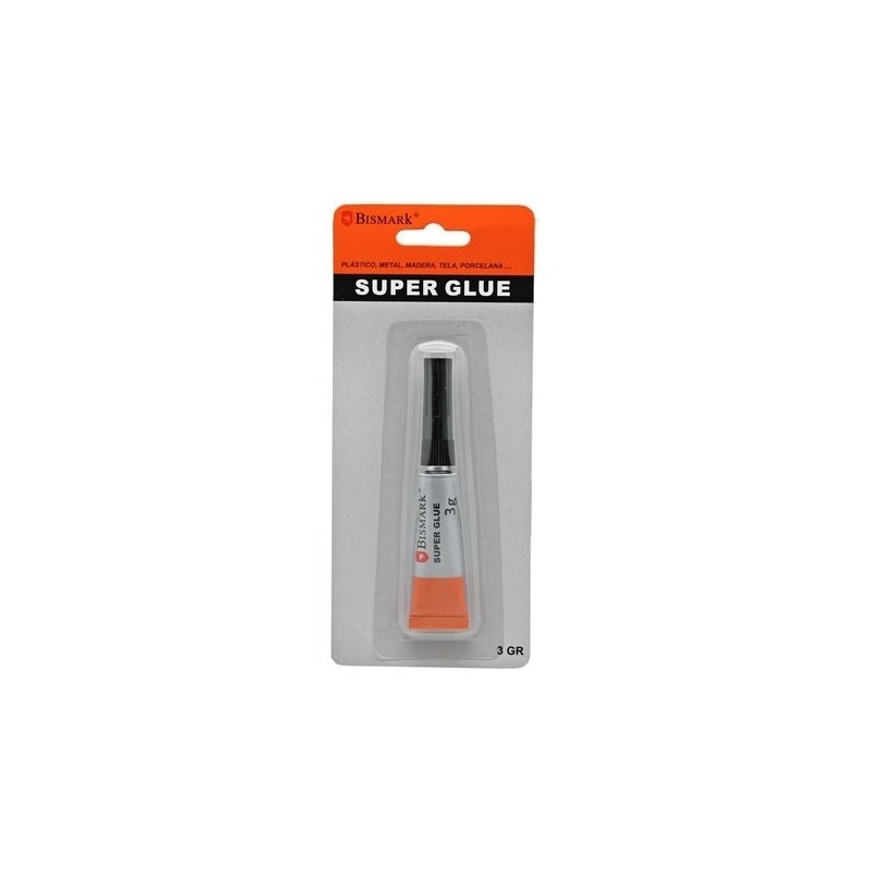 PEGAMENTO SUPER GLUE BISMARK 3GR