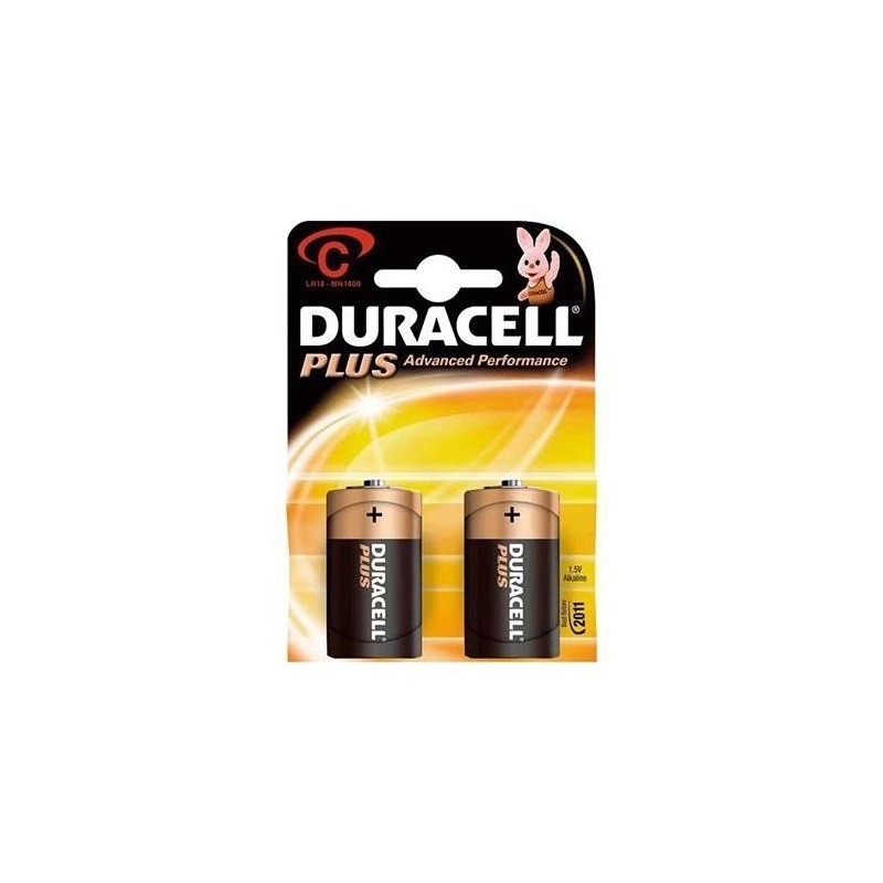 PILA ALCALINA DURACELL PLUS C