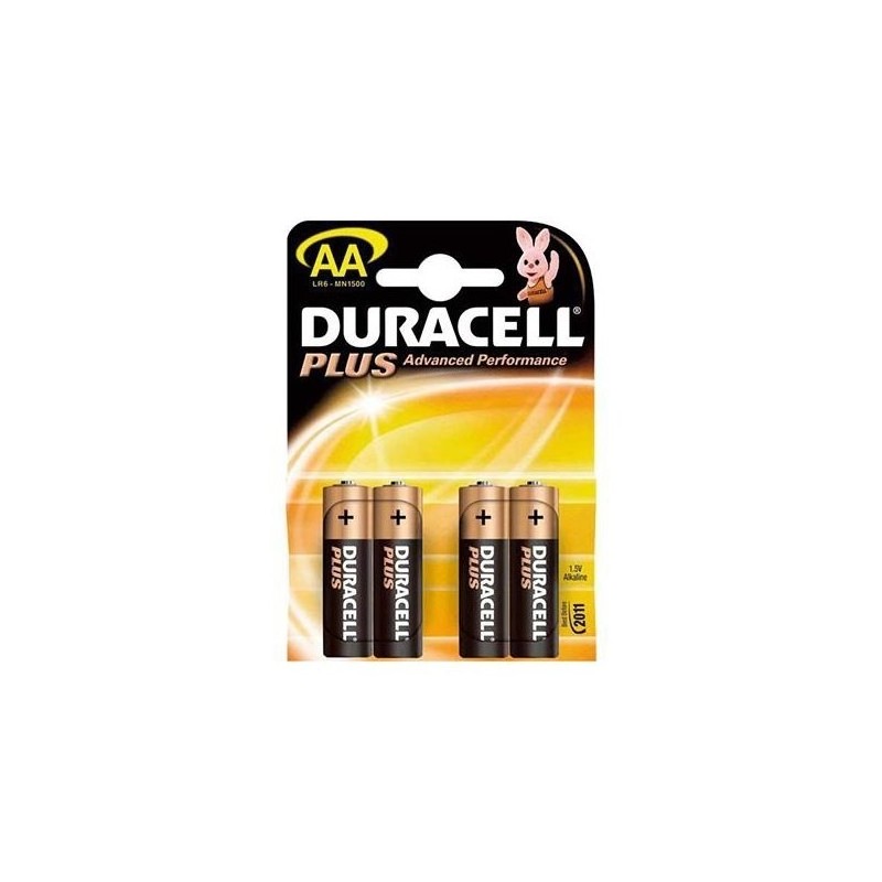 PILA ALCALINA DURACELL PLUS POWER AA LR 06