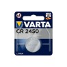 PILA DE BOTON VARTA LITHIUM CR2450 3V