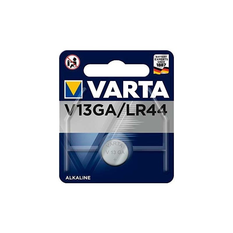 PILA DE BOTON VARTA LITHIUM LR-44 V13GA 1,5V