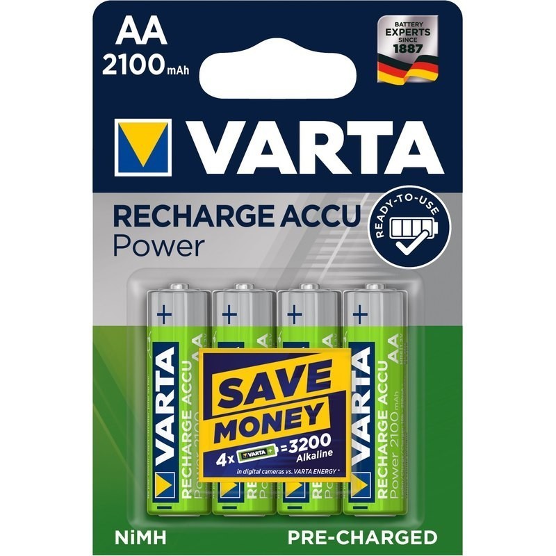 PILA RECARGABLE VARTA ACCU C LR14