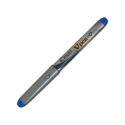 PLUMA ESTILOGRAFICA PILOT V-PEN SILVER AZUL