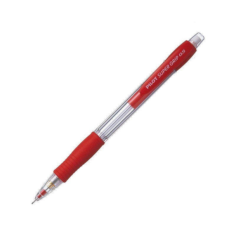 PORTAMINAS 0,5MM PILOT SUPERGRIP H-185 ROJO