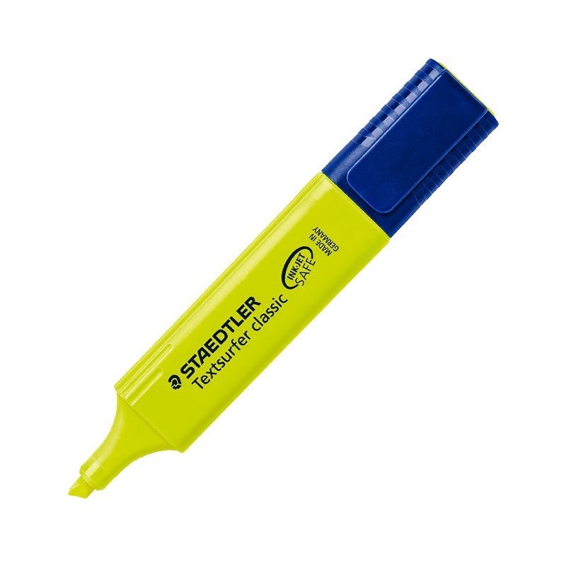 ROTULADOR FLUORESCENTE STAEDTLER TEXTSURFER CLASSIC AMARILLO