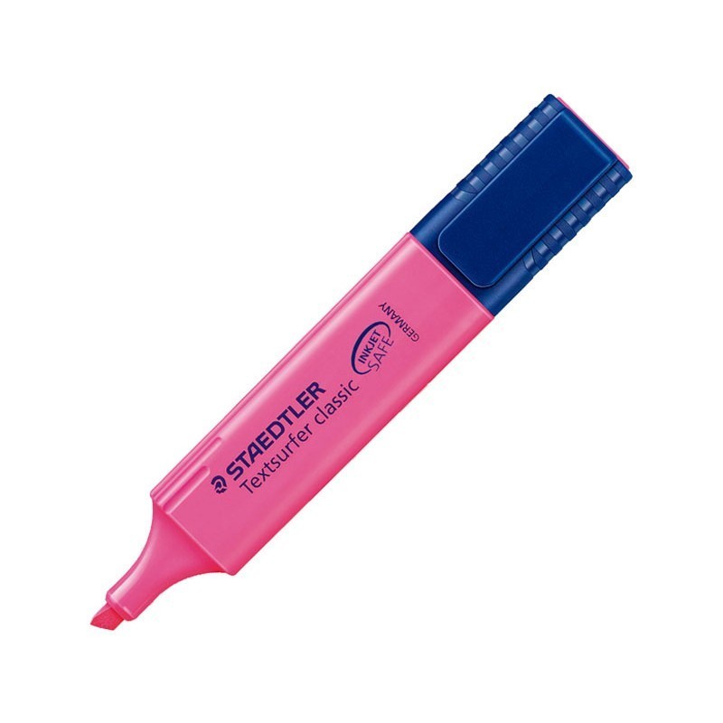 ROTULADOR FLUORESCENTE STAEDTLER TEXTSURFER CLASSIC ROSA