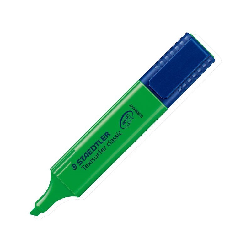 ROTULADOR FLUORESCENTE STAEDTLER TEXTSURFER CLASSIC VERDE