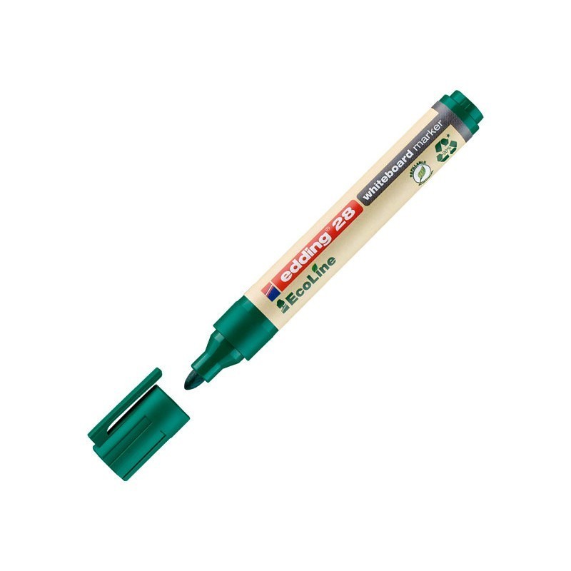 ROTULADOR PARA PIZARRA BLANCA EDDING 28 ECOLINE VERDE