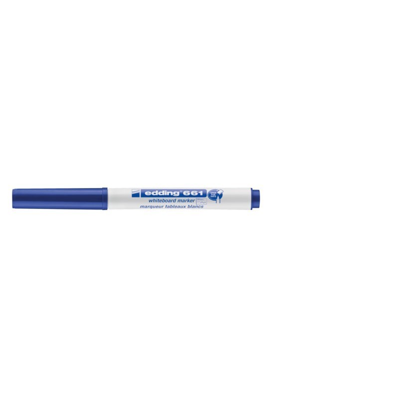 ROTULADOR PARA PIZARRA BLANCA EDDING 661 AZUL