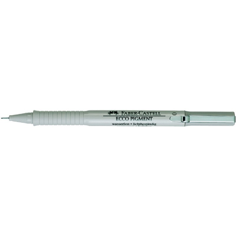 ROTULADOR PERMANENTE CALIBRADO FABER-CASTELL ECCO-PIGMENT 0,4MM