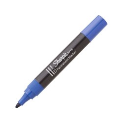 ROTULADOR PERMANENTE PUNTA REDONDA SHARPIE M15 AZUL