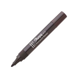 ROTULADOR PERMANENTE PUNTA REDONDA SHARPIE M15 NEGRO