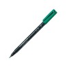 ROTULADOR PERMANENTE STAEDTLER LUMOCOLOR PUNTA FINA VERDE